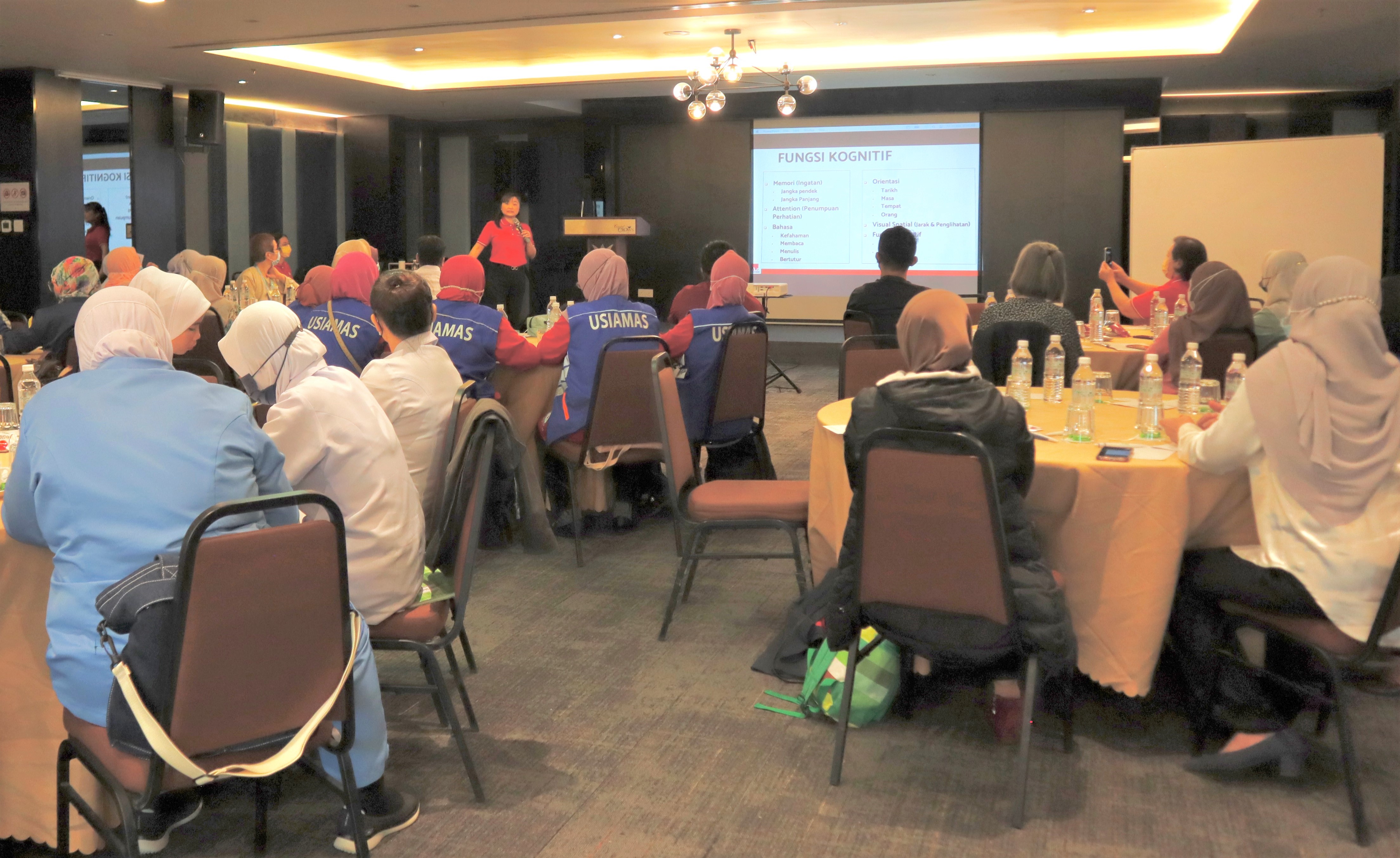 Dementia care skills training for caregivers, facilitated by the Alzheimer's Disease Foundation Malaysia and supported by WHO Representative Office for Malaysia, Brunei Darussalam and Singapore.