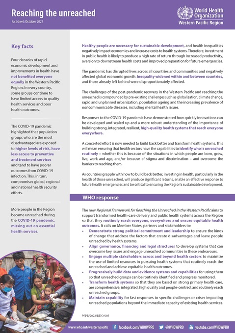Reaching the unreached